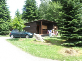 Tidy furnished wooden chalet, located close to the forest